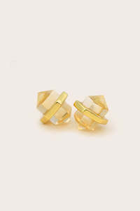 Abundance Intention Studs - Gold