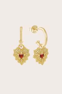 Gold Jewellery: Lovelight Hoops - Gold