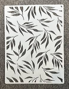 A4 Quality Stencil - Wisteria 3