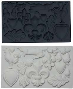 IOD MOULDS™ ~ FLEUR DE LIS 6X10 inch