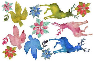 Furniture: ROYCYCLED DECOUPAGE TISSUE ~ Watercolour Animals