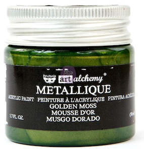 Art Alchemy – Metallique Paint - Golden Moss