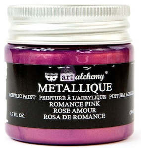 Art Alchemy – Metallique Paint - Romance Pink