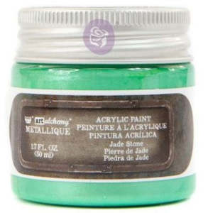 Art Alchemy – Sparks Metallic Paint - Jade Stone