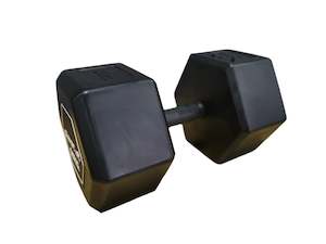 Cluster HEX Dumbbell 2.0 - Rubber Handle (50KG)