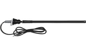 DUAL 16" Marine FM Antenna (Black)