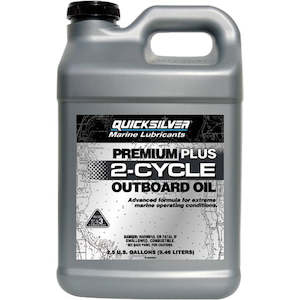 Mercury/Quicksilver Premium Plus 2-Cycle Outboard Oil 9.46 Litres