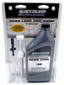 Import documentation preparation service: Mercury/Quicksilver High Performance SAE 90 Gear Lube & Pump Kit