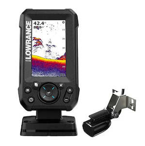 Lowrance Eagle 4x Fishfinder with Bullet Skimmer Transducer