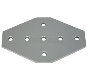 7 Hole Cross Joining Plate