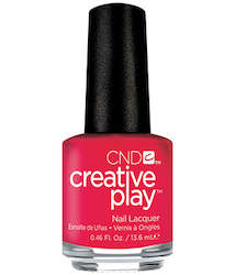 Nail: CND CREATIVE PLAY - Well Red - Creme Finish