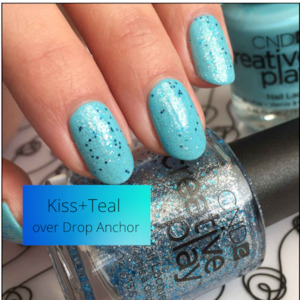 CND™ CREATIVE PLAY - Kiss + Teal - Metallic Glitter