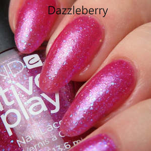 CND™ CREATIVE PLAY - Dazzleberry - Micro Glitter Finish