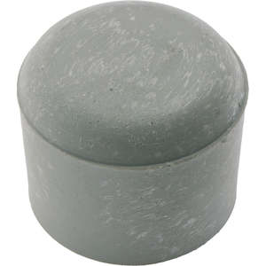 Wholesale trade: Stick Tip Round Tube Rubber Grey 28mm