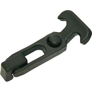 Hold Down Latch Rear Fix Thermoplastic 198mm