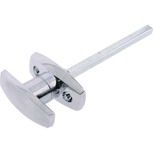 Wholesale trade: Small T Handle Front Fix Non Locking Chrome 167mm