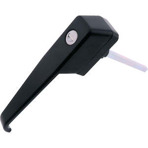 L Handle Locking Heavy Duty Black 185mm