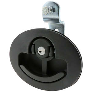 Drop T Compress Latch Lock Black 150mm