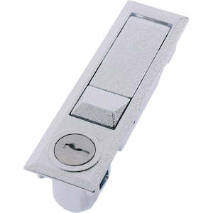 Push Button Compress Latch Locking Chrome 104mm