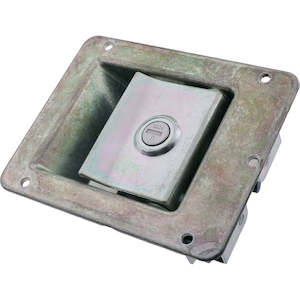 Rotary Paddle Latch Heavy Duty Locking Zinc 139mm