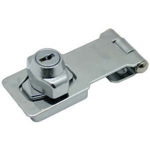 Wholesale trade: Keylock Hasp and Staple Chrome 75mm