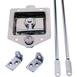 Drop T Latch Three Way Kit Locking Stainless Steel