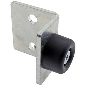 Heavy Duty Wall Mounted Door Stop Galvanised 65mm