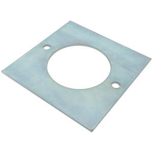 Backing Plate Zinc 127mm