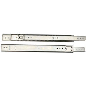 Full Extension Drawer Slides Pair Stainless Steel 711mm