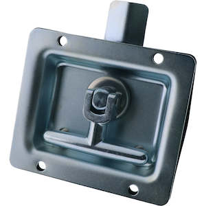 Drop T Centre Latch Only Non Locking Zinc Plated