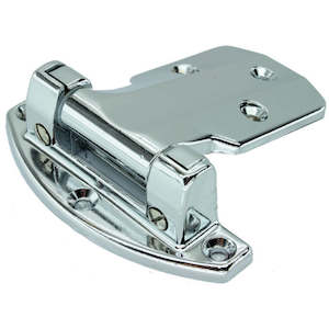 Adjustable Offset Hinge Chrome 100mm