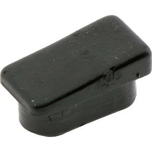 Angle Plug Black 35x19mm 8deg