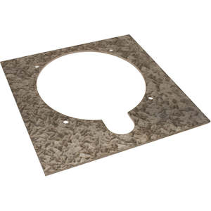 Backing Plate Zinc 100mm