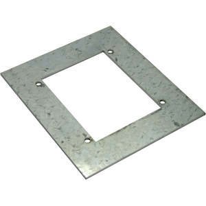 Wholesale trade: Backing Plate Zinc 155x180mm