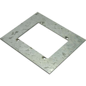 Backing Plate Zinc 112mm