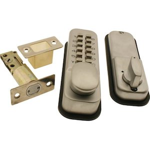 Deadbolt Mortice Digital Lock Chrome