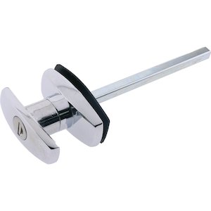 #2970 T Handle Locking Chrome Concealed Rear Fix 180°