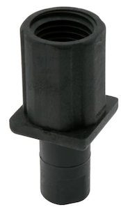 Feet And Wheels: #10908 Square Adjustable Bullet Foot 31.8mm