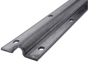 #75439 Gate Track Galvanised Bolt Down 3M Length