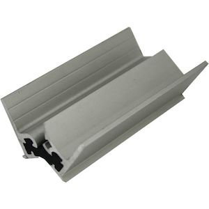 #10893 500mm Aluminium Continuous Hinge with Rubber Insert