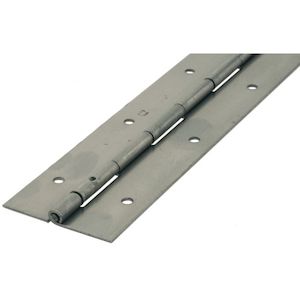 #56861 Piano Hinges Plain Steel 900mm Length - surface rust