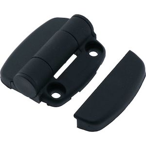 #10934 Black Nylon Free Swinging Hinge 40x50