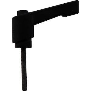 #2780 Black Clamp Lever M4 SS Thread