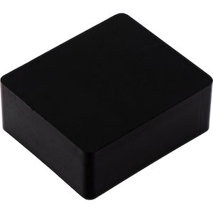 #5389 Black Plastic End Cap 28x34