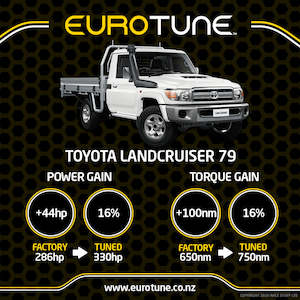 Eurotune ECU Re-Map - Toyota Landcruiser 79 V8