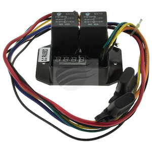 Digital Thermatic Fan Switch Kit 12v Adj Temp Range 40-110c