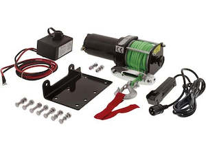 Automotive servicing: ELECTRIC ATV WINCH 3000LBS