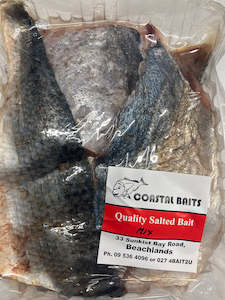 Seafood wholesaling - fresh or frozen: Salted Mixed