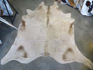 Premium Large Cowhide - Champagne - SKU 9249