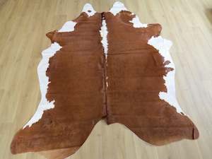 Furniture manufacturing: Large Cowhide - Hereford - SKU 9201